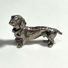 Estatueta vintage de estanho Dachshund para cachorro miniatura comprar usado  Enviando para Brazil