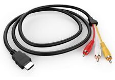 Cable convertidor HDTV a RCA - 1080P Adaptador de video y audio de alta definición para  segunda mano  Embacar hacia Mexico