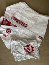 GRACIE BARRA Equipe GB STORM Pegada Legacy Jiu Jitsu Gi BRANCO Adulto Tamanho A3 comprar usado  Enviando para Brazil