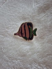 fish pin badge for sale  HORSHAM