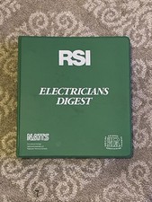 Rsi electricians digest for sale  Gatlinburg