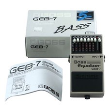 Usado, Pedal de efeitos de baixo Boss GEB-7 equalizador P-28624 comprar usado  Enviando para Brazil