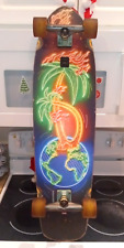 Skate Globe 36" - Gráficos tropicais com chamas - Longboard comprar usado  Enviando para Brazil