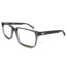 Usado, Armações de óculos Nike 7240 070 polido cinza fumaça retangular aro completo 55-17-140 comprar usado  Enviando para Brazil