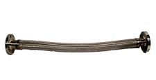 Mangueira flexível de aço inoxidável trançada SS de 2" x 36" com flange F316/316L SA/A182 NOVA comprar usado  Enviando para Brazil