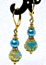Gold blue pearl for sale  West Chester
