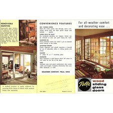 Pella wood sliding for sale  Hinckley