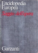 Enciclopedia europea saggio usato  Bastia Umbra