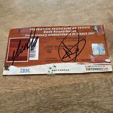 Djokovic autographe signé d'occasion  Bois-le-Roi