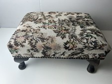 Vintage tapestry footstool for sale  GAINSBOROUGH