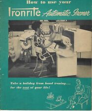 Ironrite automatic ironer for sale  Mission Viejo