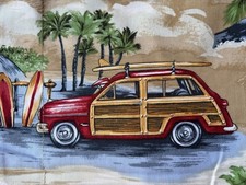 Conjuntos de edredom gêmeos prancha de surf de praia Woodie Car com fronhas e fronhas de travesseiro 2 conjuntos comprar usado  Enviando para Brazil