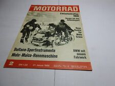 Motorrad zeitschrift 1968 gebraucht kaufen  Höchstädt a.d.Donau