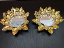 Mirrored faceted glass for sale  Ocala