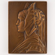Médaille alsace 1919 d'occasion  Bihorel