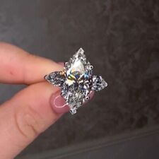 3.15ctw marquise moissanite for sale  FARNHAM