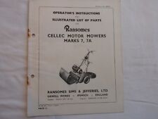 Ransomes vintage lawnmower for sale  CHICHESTER
