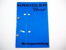 Kreidler florett montageanleit gebraucht kaufen  Merseburg