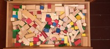 Gebrauchte holzbausteine bunt gebraucht kaufen  Preetz