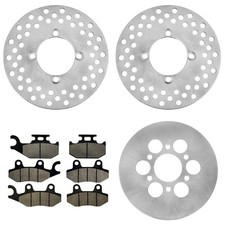 Front And Rear Brake Disc Rotor W/Pad for Yamaha Rhino 660 YXR660 4X4 2004-2007 na sprzedaż  Wysyłka do Poland