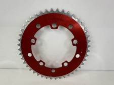 Corrente vintage 1980’s Pro Neck BMX Racing 44t vermelha EUA HTF, usado comprar usado  Enviando para Brazil