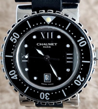 CHAUMET Class One Ref. Relógio feminino tamanho 622-23645 quartzo aço e borracha 32 mm, usado comprar usado  Enviando para Brazil
