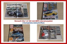 Renault Clio 1.6 16V mit 88PS Literaturpaket - 2 komplette Zeitschriften comprar usado Renault Clio 1.6 16V mit 88PS Literaturpaket - 2 komplette Zeitschriften comprar usado  Enviando para Brazil