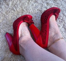 Retro heel red for sale  Racine