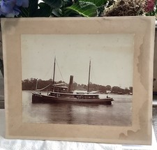 Vintage photograph tugboat for sale  Trumbull