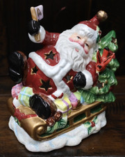 Ceramic santa sleigh for sale  Lake Worth