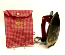 Ferro de viagem ATC vintage anos 50/60 110 volts 250 watts cromado dobrável testado e funciona comprar usado  Enviando para Brazil