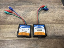 2x Extensor de Vídeo Componente Vídeo/IR Pass-Thru Macho Balun 500054 RJ45 Pin D-76 comprar usado  Enviando para Brazil