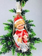 Vintage doll santa usato  Jesi