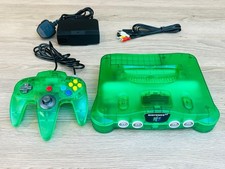 Console Nintendo 64 - Pal - Verde Transparente - 1 Controle Verde Pal Muito Bom Estado Usado comprar usado  Enviando para Brazil