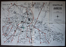 6947 Mappa Città Amiens 1:1.500 Ufficio Cartografico 2° Guerra Mondiale comprar usado  Enviando para Brazil