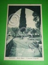 Cartolina subiaco sacro usato  Vimodrone