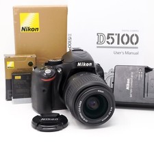 Usado, Câmera Nikon D5100 16.2MP DSLR + Kit de Lente 18-55mm - Muito Bom Estado comprar usado  Enviando para Brazil