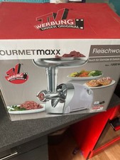 Gourmetmaxx fleischwolf elektr gebraucht kaufen  Riesa