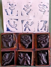 Anciens timbres encreurs d'occasion  Gannat