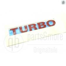 Riginal schriftzug turbo gebraucht kaufen  Berlin