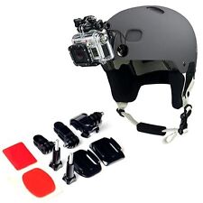 Usado, Suporte de capacete gancho frontal fivela "J" GoPro Hero 3 2 1 câmera preta  comprar usado  Enviando para Brazil