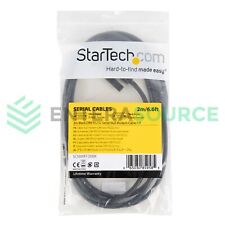 Cabo de modem Startech SCNM9FF2MBK preto DB9 RS232 serial nulo F/F 2M comprar usado  Enviando para Brazil