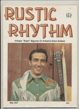 Rustic rhythm magazine for sale  Casco