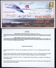 Concorde cover signed for sale  GUILDFORD