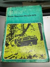 Mgb repair operation for sale  CHIPPING NORTON