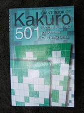 Giant book kakuro for sale  Arab