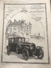 Publicite ancienne automobile d'occasion  Cheval-Blanc