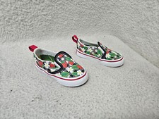 Usado, Tênis Vans Meninas 7 Preto Floral Tecido Puxador Top Baixo Ajuste Atlético comprar usado  Enviando para Brazil