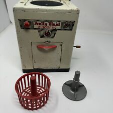 Usado, Lavadora automática de juguete de hojalata vintage Marx Pretty Maid gira segunda mano  Embacar hacia Argentina