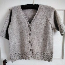 Ladies handknitted cardigan for sale  WILLENHALL